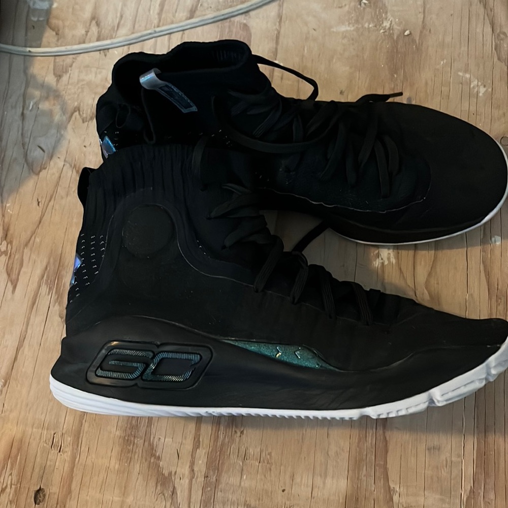 Boys Under Armour basketball shoes